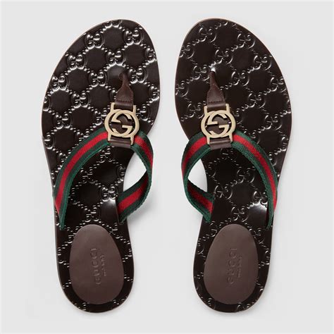 gucci tong homme|Men's Designer Thong Sandals .